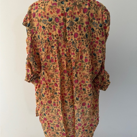 Democracy Floral Blouse 2X - Picture 4 of 7